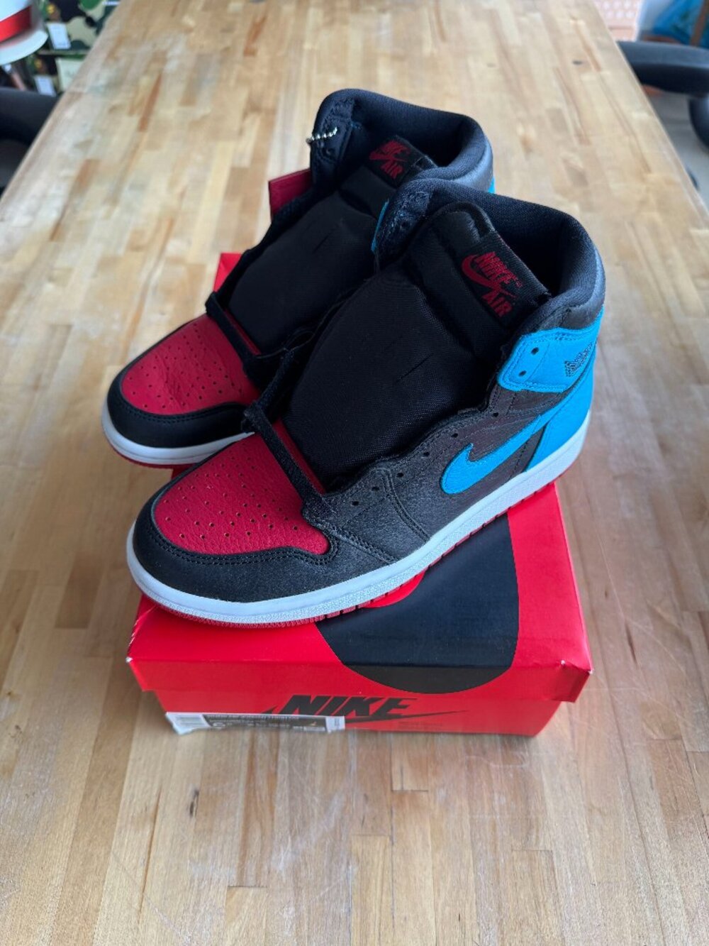 Women's Air Jordan 1 High "NC to Chi" CD0461-046 Sz 6.5